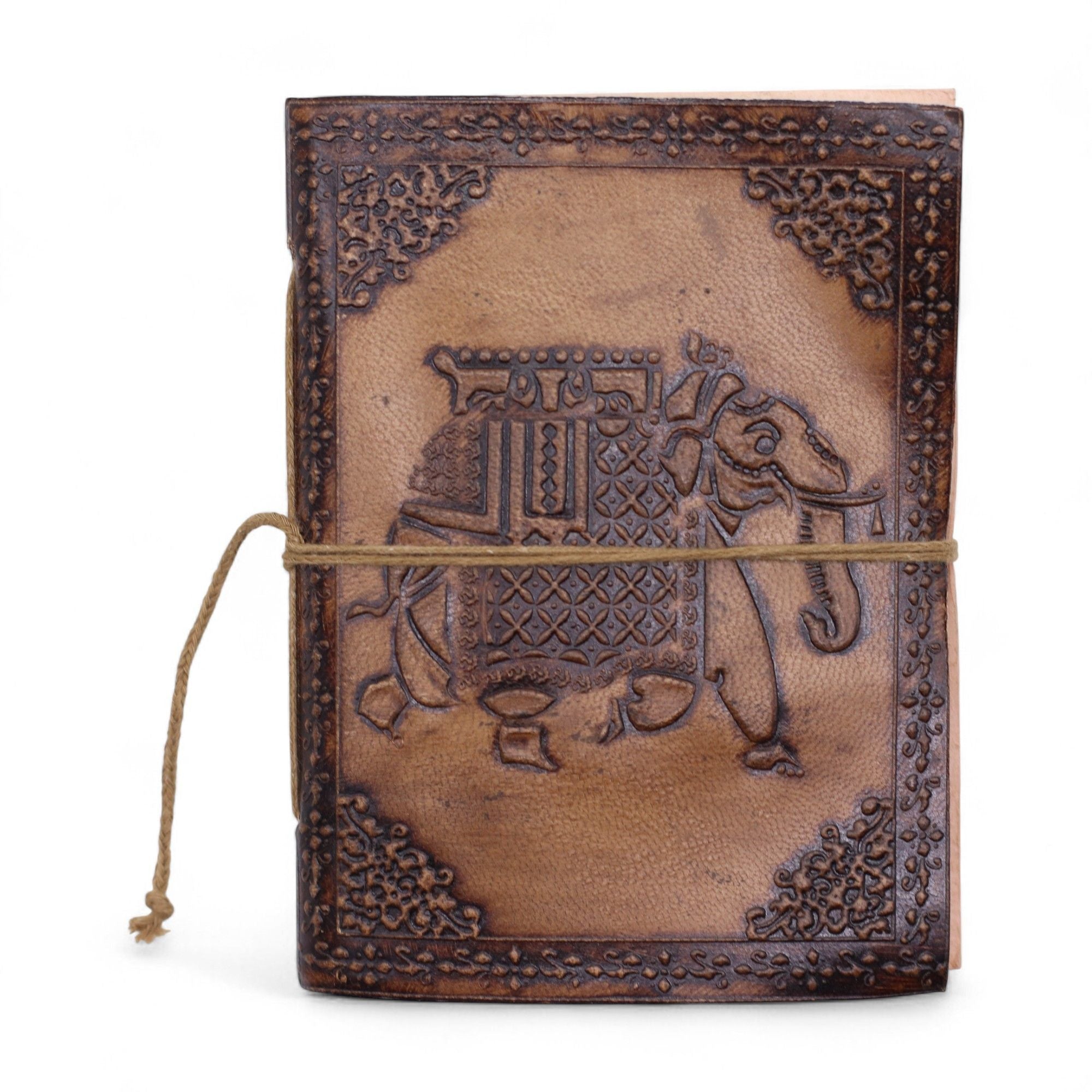 Assorted Esoteric Leather Notebooks - 15x11.5 cm